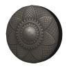 Foruidea Gray Metal Spare Tire Cover Dust-Proof Wheel Tire Cover Fit Trailer, RV, SUV and Many Vehicle 15 Inch view 1