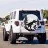Foruidea Dinosaur Gorilla Forests Spare Tire Cover Dust-Proof Wheel Tire Cover Fit Trailer, RV, SUV and Many Vehicle 16 Inch view 3