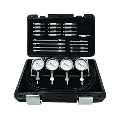 Rareelectrical 4-Cylinder Carb Sync Tool Kit Compatible With Motorcycle Marine Atv Engines Carburetor Synchronizer Vacuum Gauge Balancing Set Multi-Carb Tuning Diagnostic Tool