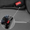 EXUIKO 2 Pack No Drop Car Seat Gap Filler Guard, Stopper/Catcher to Fill the Gap between Seat and Console Black Car Crevice Inbetween Blocker Plug Space Pad X01 view 4
