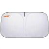 MotorCart Basics windscreen Sun Shade Compatible with Mini F55,Reflective uv dust Cover,Car Windshield Visor,Front Windshield Visor,Foldable Visor(Silver) view 1