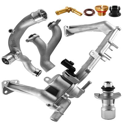 Coolant Water Pipe Cooling System Kit Fit for Land Rover Jaguar 3.0L V6