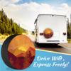 RUUEESTAR Mountain Sunset Trailer Spare Tire Cover Oxford Fabric SUV Camping Accessories with Waterproof, UV-Resistant & Dustproof Protection for RVs, SUV, Car - 17 Inch view 2