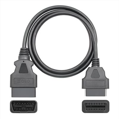 5FT OBD2 Extension Cable for ELM327 OBDII Scanner, Car 16Pin Male to Female Connector Auto Diagnostic Tool