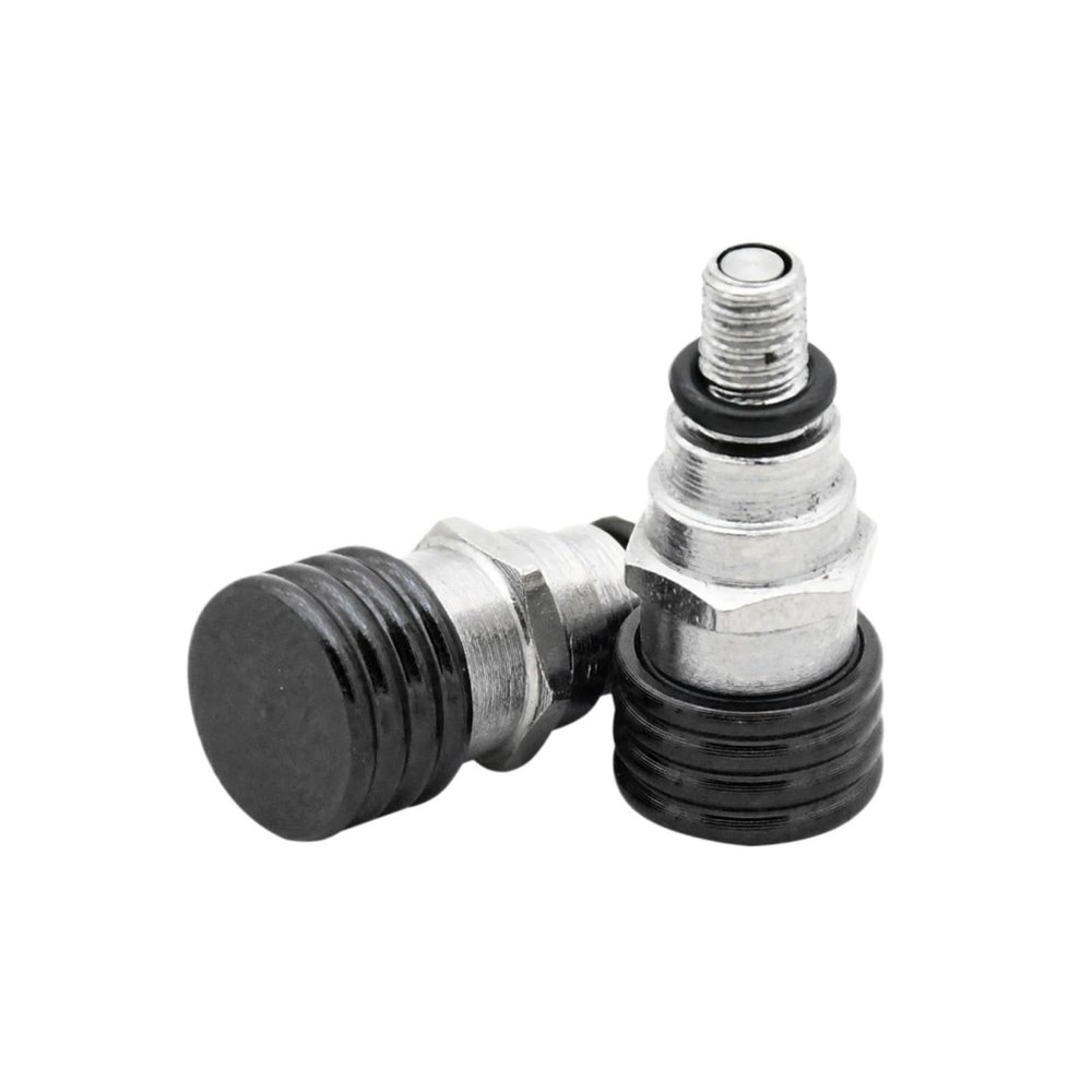 QOOUERIGH M4x0.7 CNC Fork Air Bleeder Valves Compatible with 85 125 250 300 350 450 501 2014-2019 XC XCF XCW EXC EXCF