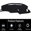 KEMEITRION Dashboard Cover for Ford F150 1997-2003, Black view 2