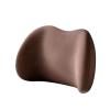 Car Headrest and Lumbar Support, Compatible with Benz EQB EQB 260 EQB 350 4MATIC, Soft Ergonomic Seat Neck Pillow Kit, Set 1-Brown view 1