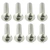 FIGULI Bodywork Screws Motorcycle Full Fairing Bolts Kit for ZX12R ZX-12R ZX 12R 2000 2001 2002 2003 2004 2005 Clips Nuts Body Screw Stainless(Silver) view 3