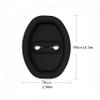4PCS Door Latch Lock Cover Silicone Door Latch Guard for Lexus RX RX350 RX350h RX500h, Self-Adhesive Strike Protector for Car Protector and Noise Reduction,White view 2