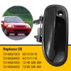 Dunviku Exterior Door Handle with Keyhole Front Left Right Driver Passenger Side Outside Replacement for 72180S00004 72140S00004 1996-2000 Honda Civic view 3
