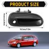 Dunviku Exterior Door Handle with Keyhole Front Left Right Driver Passenger Side Outside Replacement for 72180S00004 72140S00004 1996-2000 Honda Civic view 4