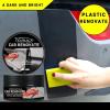 Car Interior Dashboard Polish Wax, Long-Lasting Mild Car Interior Care Coating Wax, Portable Auto Parts Cleaner Restorer with Sponge, Multipurpose Auto Seat Polish, Prevent Fade, Yellow, Oxidation view 2
