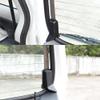HAGEZA 2PCS ABS Rear Windshield Heating Wire Protection Cover Trim,Fit for Suzuki Jimny 1998-2017,Rear Windshield Heat Cable Cover Matte Black view 4