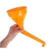 Healifty 2pcs Thickened Abs Automotive Funnel for Engine Oil Gasoline Kerosene Liquids Leak Durable Car Fluid Pouring Tool for Motorcycle Refueling Easy to Fix and Practical Design view 4