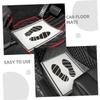Cabilock 20pcs Disposable Car Floor Mats Paper Auto Floor Protection Mats White Kraft Paper for Vehicle Carpet Coverage Easy Use and Disposal view 2