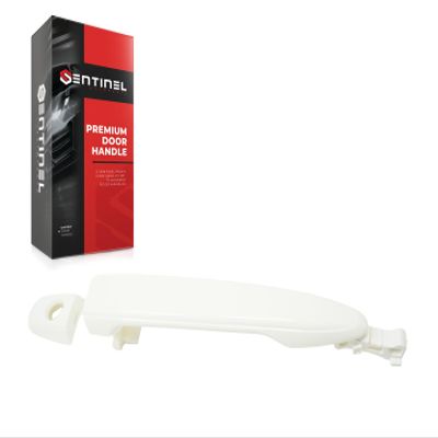 S Sentinel Parts Exterior Outisde Door Handle Compatible with Toyota Camry, Avalon, Tacoma, Lexus GX470, RX330, RX350, RX400h (Front Left Driver, 040 White)
