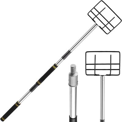 Gzlozak Edge Protector Extension Handle, 4.2-10.5ft Extension Handle for Board Corner Protector V Shaped Edge Guards Adjustable for Flatbed Cargo Trucks Compatible with Various Edge Protector Flatbed