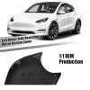 Reilauto Tesla Model Y Mirror Bottom Cover, Left Driver Side Lower Rearview Mirror Trim Housing Cap Replacement for 2018-2025 Tesla Model Y Accessories, Black view 2