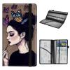 VACGBJPG Car Registration and Insurance Holder,Faux Leather Car license Organizer for Women Men,Secure Protective Organizer for Easy Access to Driver License,Cards,ID,Butterfly Dream Art view 1