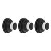 3pieces Engine Cover Rubber Grommet Mount Clip Compatible for Renault Clio Kangoo Modus 7701056972 view 1