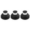 3pieces Engine Cover Rubber Grommet Mount Clip Compatible for Renault Clio Kangoo Modus 7701056972 view 4