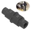 Estink Hex Axle Tool Motorcycle Front Wheel Spindle Wrench Hex Axle Socket Wrench Front Axle Removal Tool for with 17mm 19mm 22mm 24mm CrMo Steel (Black) view 4