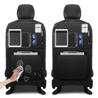 NUWQICD Car Kick Mats Back Seat Protector for Ford Explorer 2 Pack
