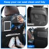NUWQICD Car Kick Mats Back Seat Protector for Ford Explorer 2 Pack view 3