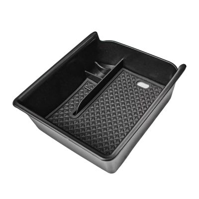 SFNNMXEO Fit for VW Golf 8 GTI R 2022 2023 2024, Car Center Console Organizer, ABS Armrest Middle Console Organizer Interior Storage Accessories