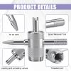4-Way Valve Stem Core Removal Tool, Tire Valve Core Removal Tool, Multifunctional Valve Stem Puller for Bicycle, Bike, Car, Automobile (1PC) view 3