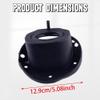 Riloer Fuel Flap Cap Insert, Replace Q0000251V012, Compatible with Benz Smart Roadster W452, Compatible with Benz Smart Fortwo W450, 1 pc view 2