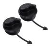 Riloer Drain Plug Cover Caps, Replace 292001352, 292002024, 292001320, Drain Plug Cover, Compatible with Sea-Doo GTI 130 2011-2014, Black 2 pcs view 2