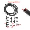 GZYF Car Accesssories Windshield Wipers and Parts Windshield Washer Hose Kit 1 Pc For car, SUV, off-road pickup, truck and etc. ABS+Rubber view 2
