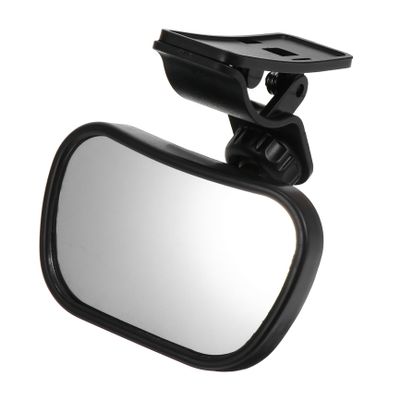 BESTonZON Adjustable Rear View Mirror for Car Interior Observation Wide Angle Backseat Observe Mirror Stable Installation Shatterproof Material Safe Monitoring for Newborns