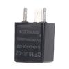 Aynefy LED Flasher Relay for Motorcycle & Car, CF-15 Electronic Turn Signal Relay Compatible with LED Turn Signals, ABS Housing, Easy Plug-and-Play Installation view 1