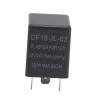 Aynefy LED Flasher Relay for Motorcycle & Car, CF-15 Electronic Turn Signal Relay Compatible with LED Turn Signals, ABS Housing, Easy Plug-and-Play Installation view 3