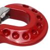2 Pcs RC Crawler Winch Hooks, Aluminum Alloy Simulation Climbing Car Tow Hook, Metal Trailer Tow Hook, for 1/10 SCX10 D90 D110 TF2 Climbing Car RC Cars Accessory (Red) view 4