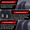 RAOZBE Car Seat Headrest Hooks for Purses and Bags, 2 Pack Bag Purse Holder for Car With Double Metal Hooks, Car Purse Hanger, Headrest Back Seat Handbags Hook Cute Hanging Accessories, Black view 4