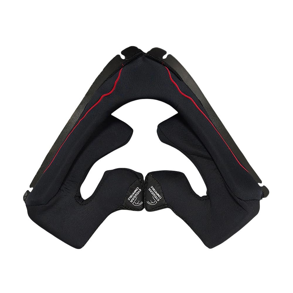 zhiqisports K1 Helmet Cheek Pad for AGV K1S, Full Face Motorcycle Helmet Liner, Breathable & Anti-Sweat Cushion (Large)