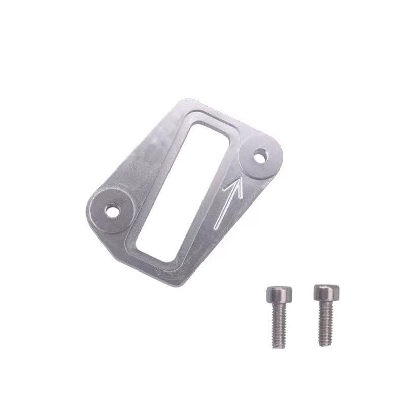 MAF Bung Mount Weld Flange, Aluminum Alloy MAF Sensor Bung with Screws Mass Air Sensor Fit for LS3 LS7 LS9 Replacement Auto Accessory for Cold Air Pipe Tubing Cold Side