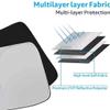 MotorCart Basics windscreen Sun Shade Compatible with BMW 3 Series M3,Car Windshield Visor, Front Windshield Visor, Foldable Visor, Reflective uv dust Cover(Silver) view 3