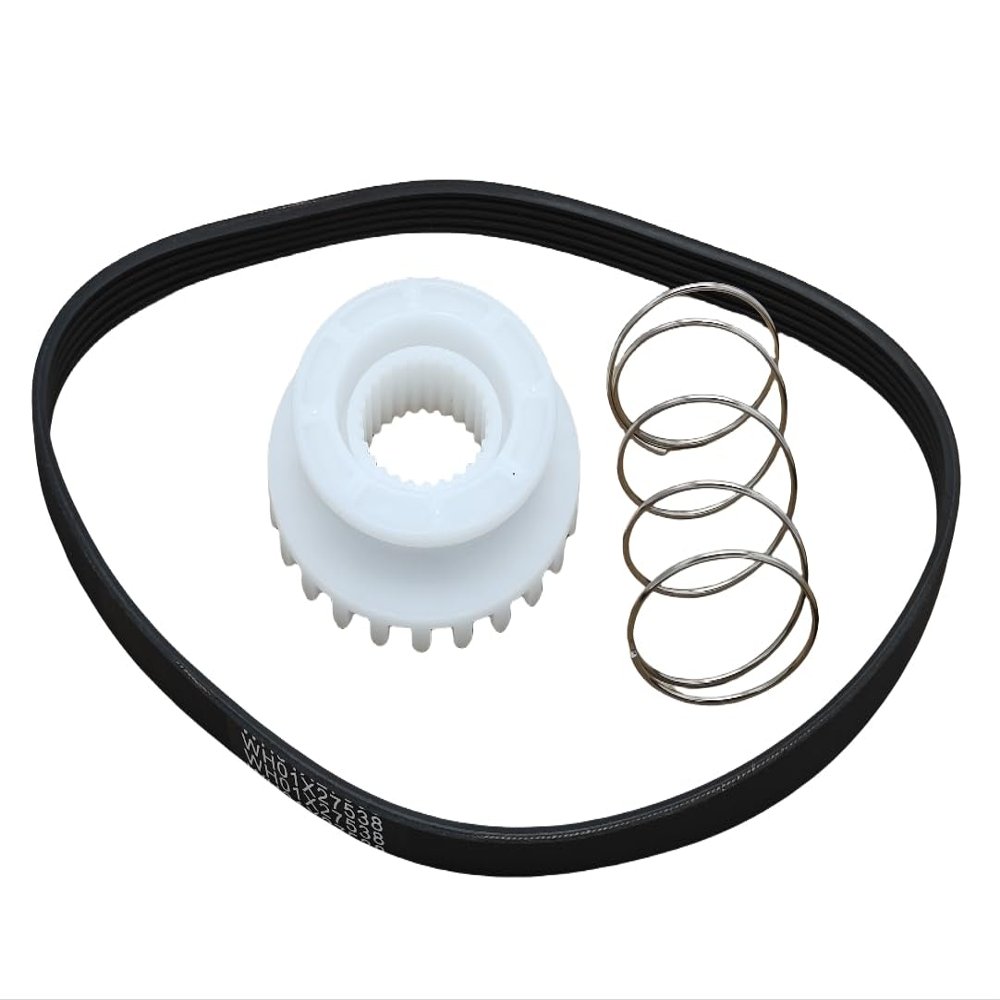 Aizhuer Replace Washing Machine Clutch WH05X24185 Washer Spring WH01X24434 Washer Drive Belt WH01X27538 Fit 4588013 AP5993402 PS11729473 EAP11729473 4587847 AP6031748 EAP11763251 Washing Machine