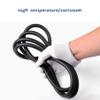 Sephynodic FKM Tube Gasoline Diesel Oil Tubing Black Fluorine Rubber Hose 2mm 16mm Fuel Pipe High Temperature Corrosion Resistant flexible(7x10mm) view 3