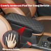 nuoozy Center Console Armrest Cover Compatible with Ford Bronco Sport view 3