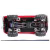 XBERSTAR Fender Mud Fenders Liner for Traxxas 1/18 Trx4m K10 Heightening RC Metal Mudguard Mud Flaps view 2