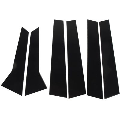 Asixxsix B Pillars PCRIS, PC Premium Anti Scratch Seamless with Pillar Post Covers for 95B 2014-2023