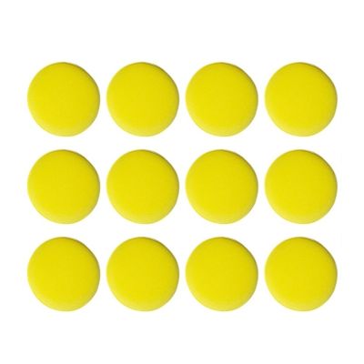 LABUDFCR 6Pcs/ 12pcs/1pack Polishing Sponge Wax Car Applicator Pad Foam Wax Car Pad for Cleaning Car Waxing Sponge