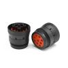 CTGFBUW 1Set HD16-9-1939S 9pin Connector Housing HD16 Automotive Waterproof Connector Harness Cable Plug Cable Mount HD10-9-1939P(0462-201-16141 Set) view 2