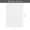 Framendino, 4 Pack Sublimation Acrylic Photo Visor Clips Blanks Heat Transfer Clip Car Accessories for DIY Crafts (Rectangle) view 2
