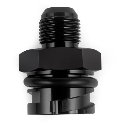 CNRAQR LS Valve Cover Oil Cap 10AN Male Fitting for LSX LS1 LS2 LS3 LS6 LS7